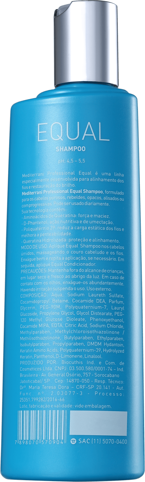 Mediterrani Ionixx Equal - Shampoo 250ml