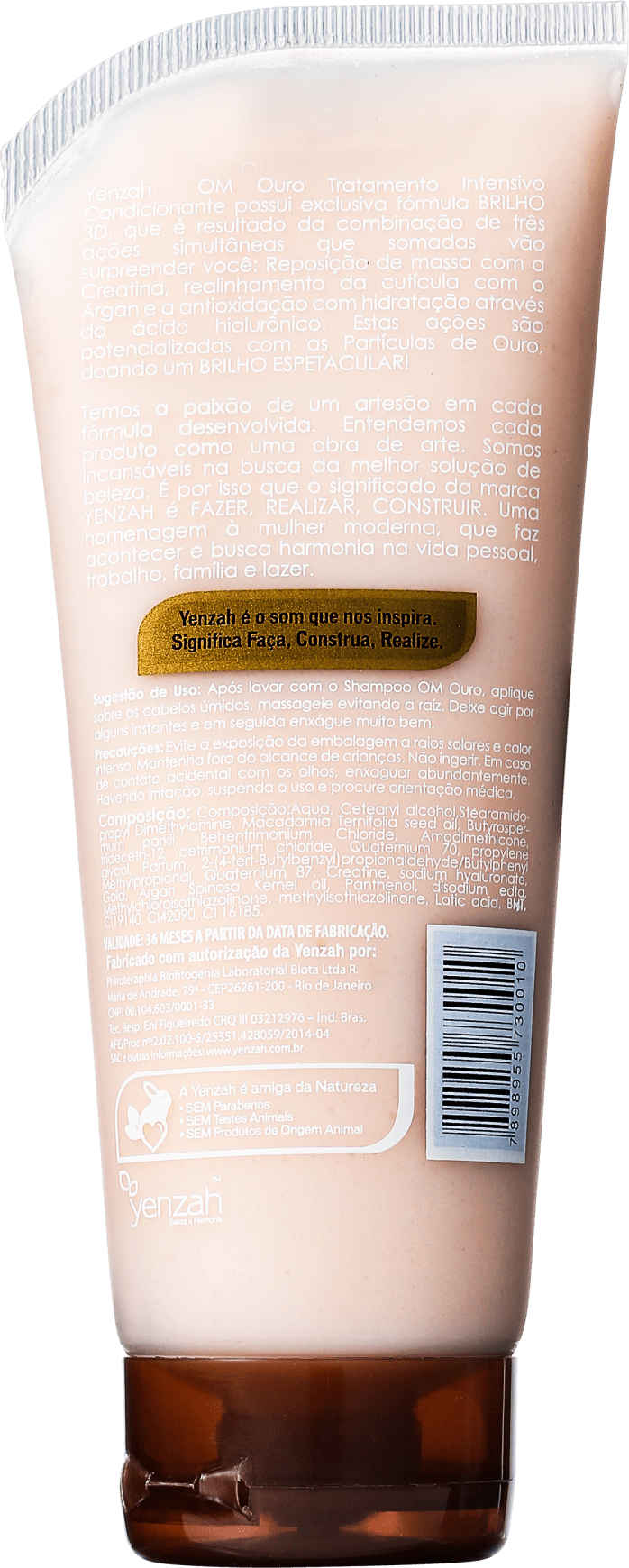 Yenzah OM Ouro Tratmento Intensivo Condicionante - Condicionador 200ml