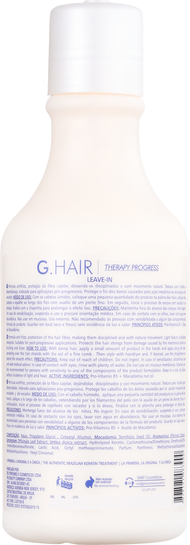 G. Hair Therapy Progress Antifrizz - Leave-in 250ml