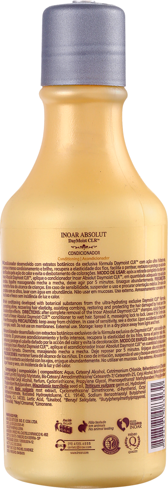 Inoar Absolut Daymoist Clr - Condicionador 250ml