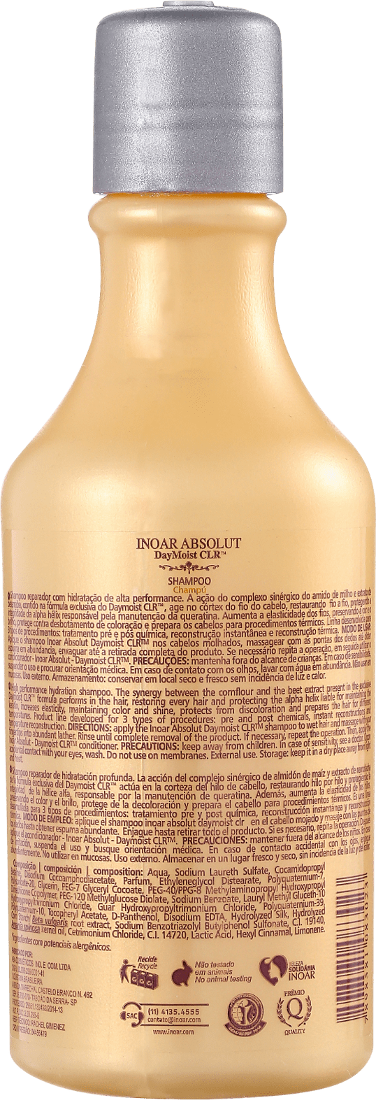 Inoar Absolut Daymoist Clr - Shampoo 250ml