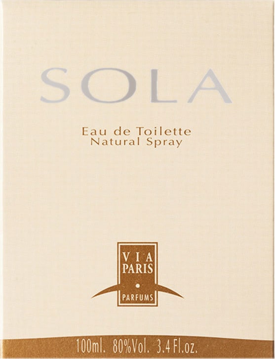 Sola Via Paris Eau de Toilette - Perfume Feminino 100ml