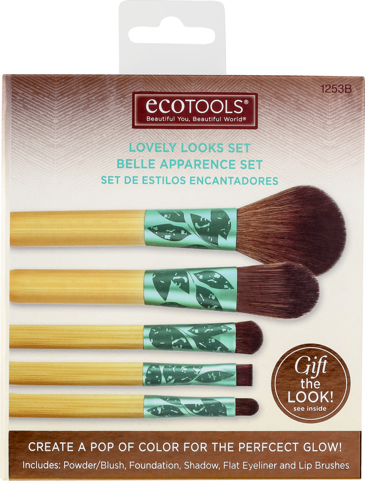 Kit de Pincéis Ecotools Lovely Looks Five Piece (5 produtos)