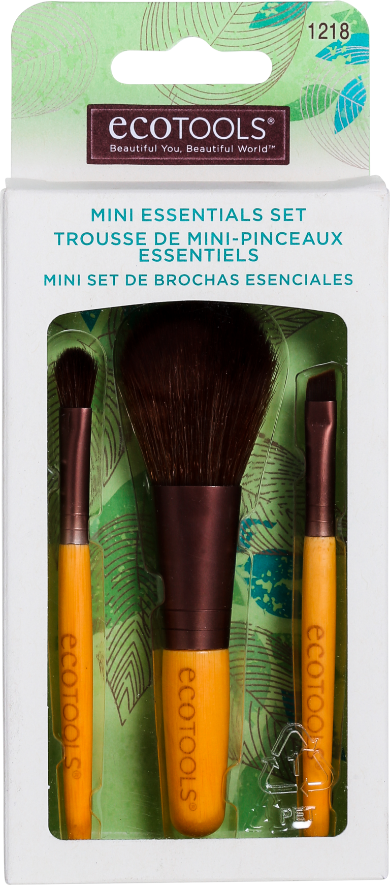 Kit de Pincéis Ecotools Mini Essentials (3 produtos)