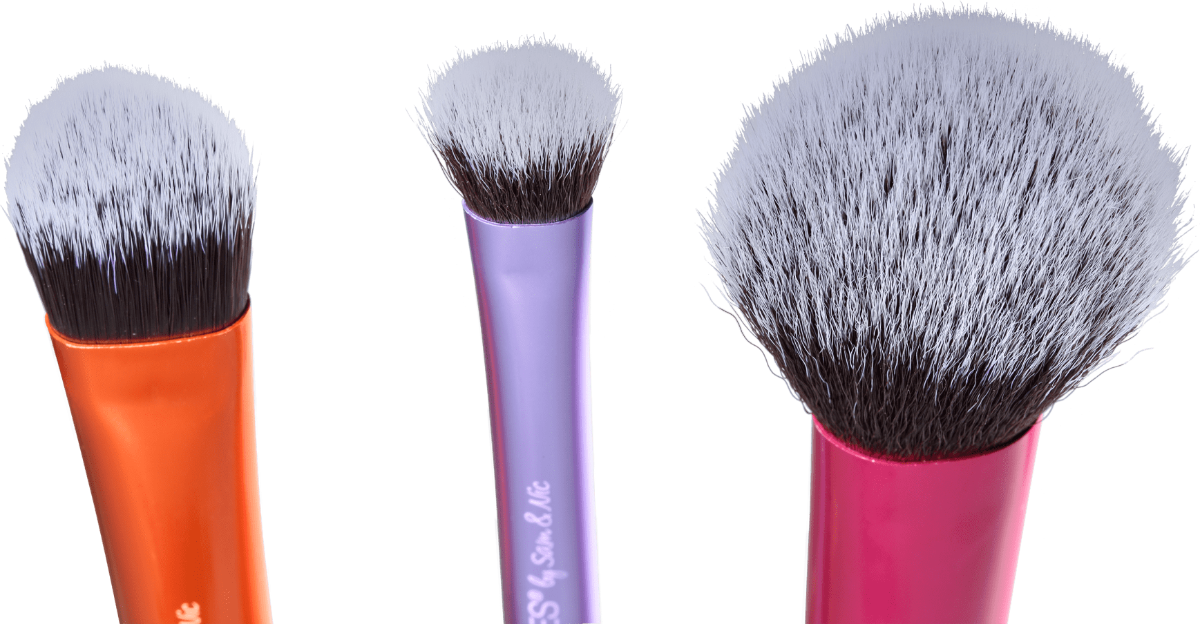 Kit de Pincéis Real Techniques Travel Essentials (3 produtos + Estojo)