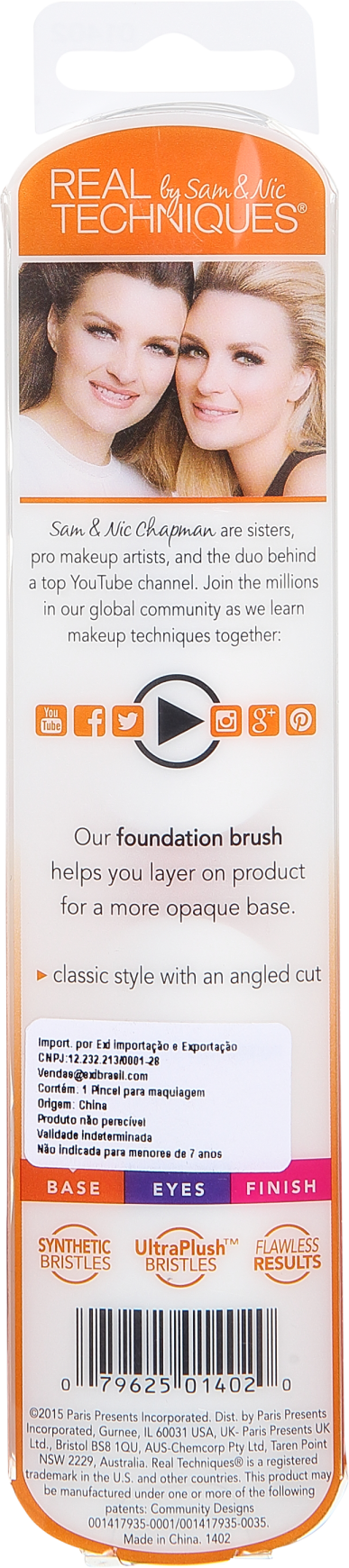 Real Techniques Foundation - Pincel para Base
