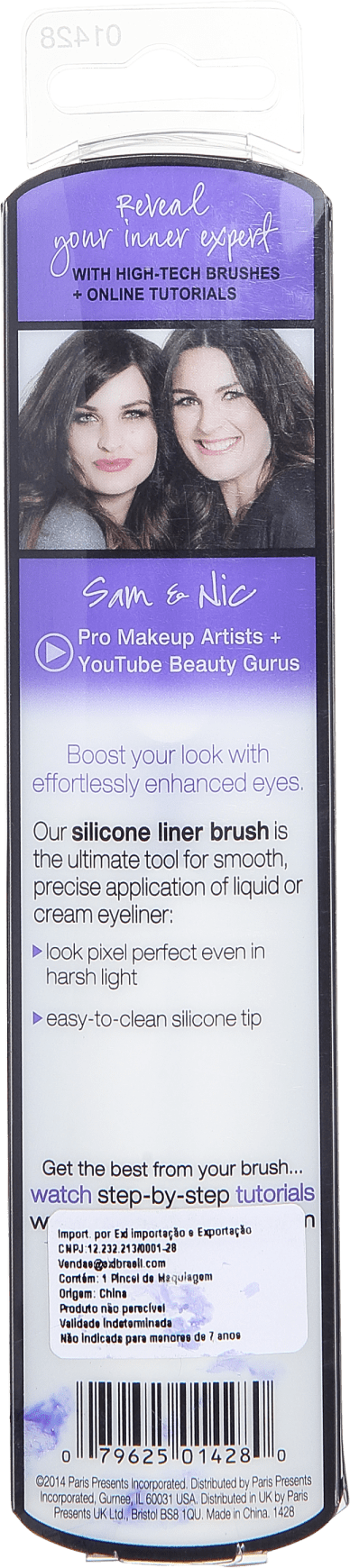 Real Techniques Silcone Liner Brush – Pincel para Delineador
