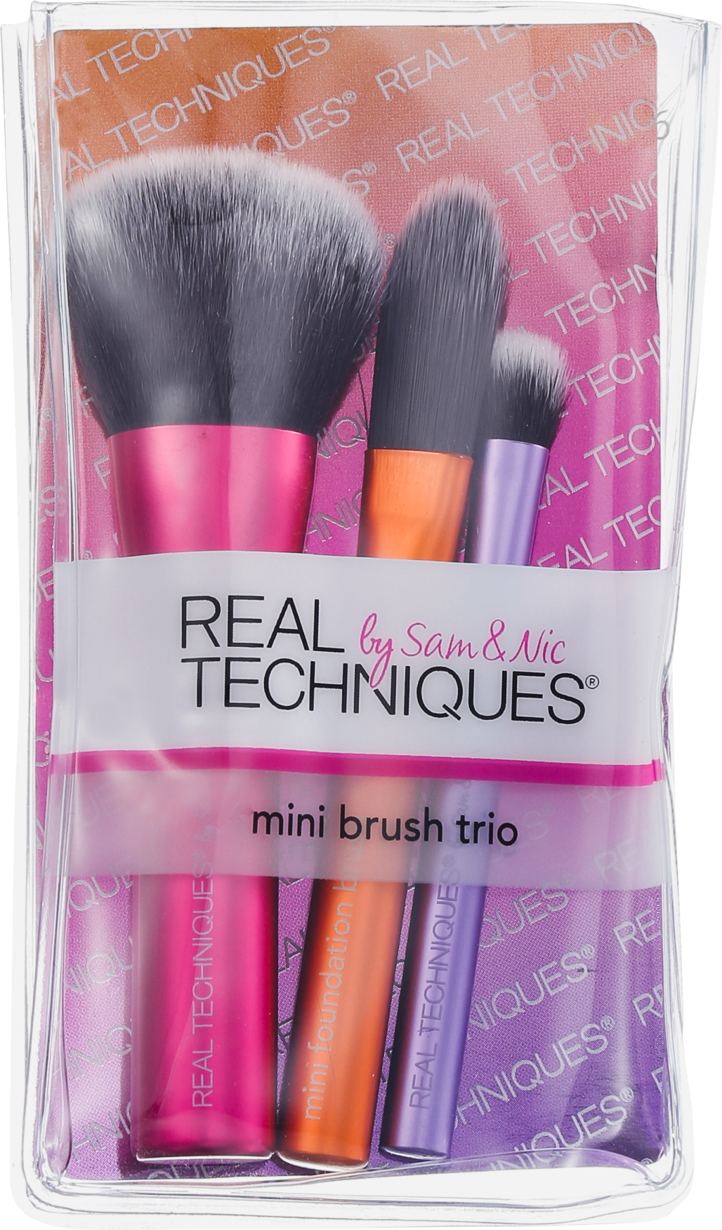 Kit de Pincéis Real Techniques Mini Brush Trio (3 produtos)