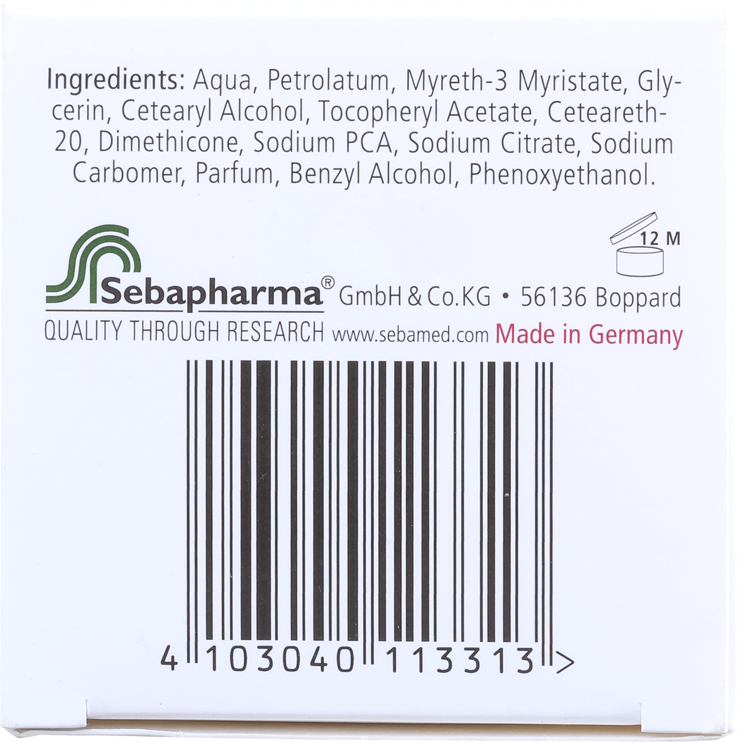 Sebamed Moisturizing Cream - Hidratante Facial 75ml