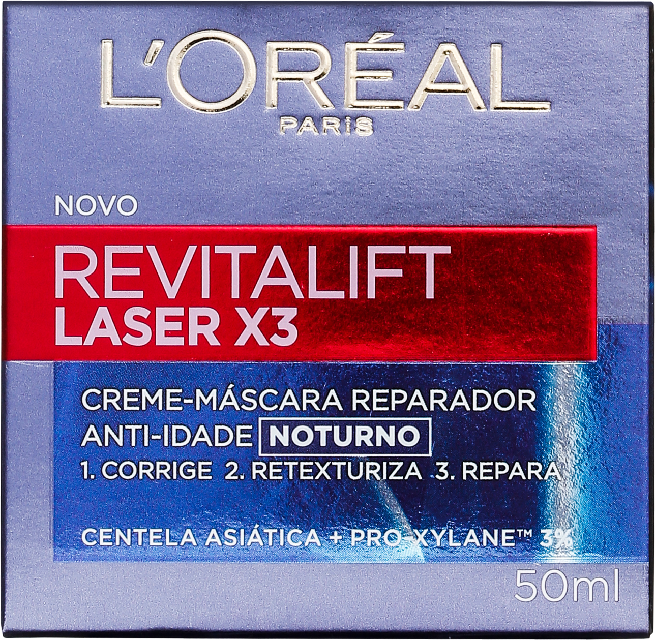 L'Oréal Paris Dermo-Expertise Revitalift Laser X3 - Creme Anti-Idade Noturno 50ml