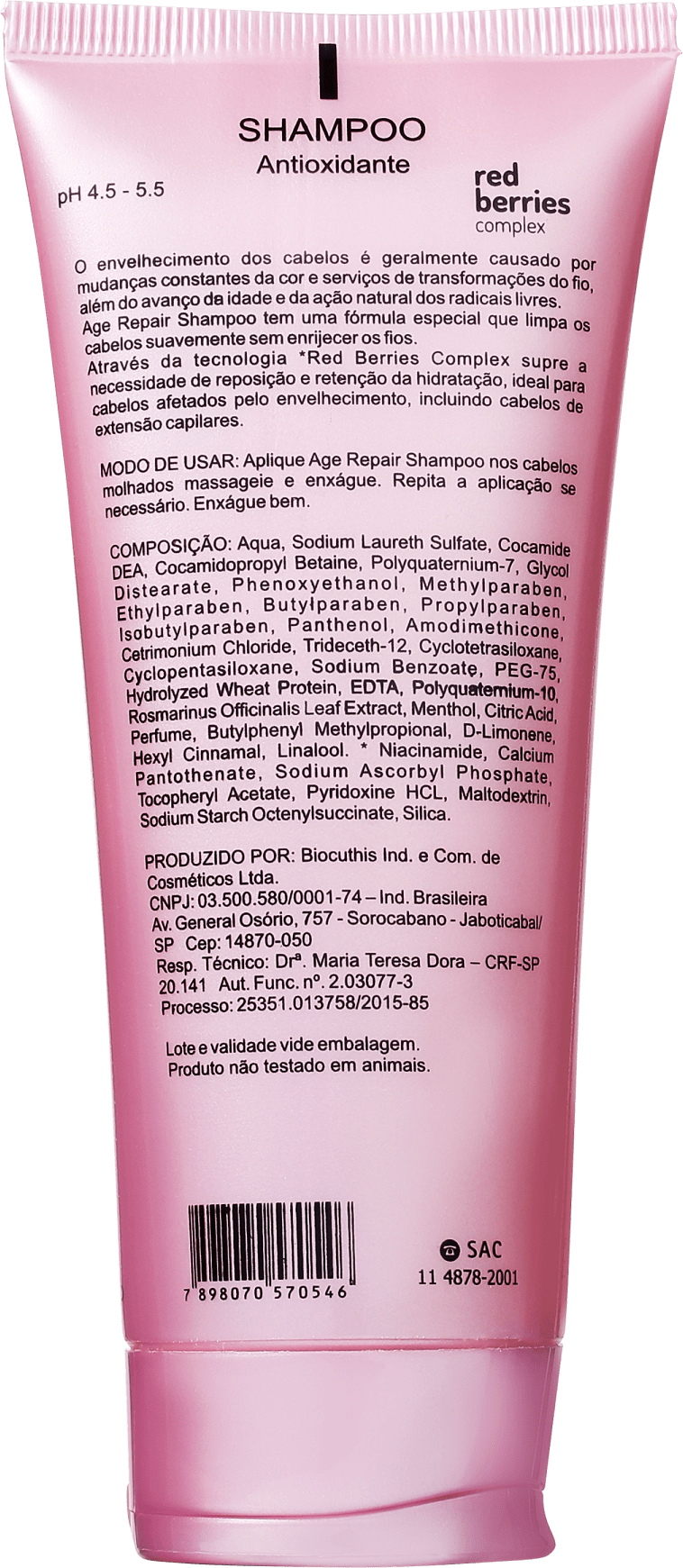 Mediterani Age Repair - Shampoo 200g