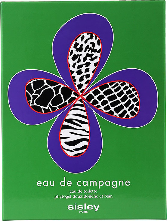 Conjunto Eau de Campagne Sisley Unissex - Eau De Toilete 100ml + Gel de Banho 250ml