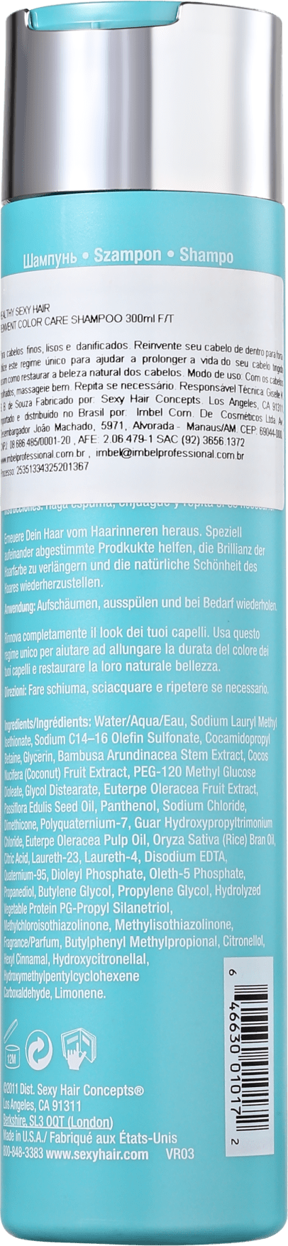 Sexy Hair Healthy Reinvent Color Care Thick Coarse - Shampoo 300ml