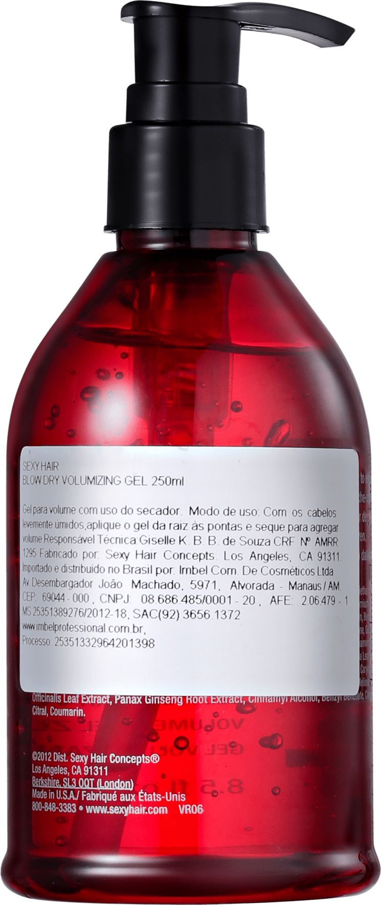 Sexy Hair Big Blow Dry Volumizing - Gel Volumador 250ml