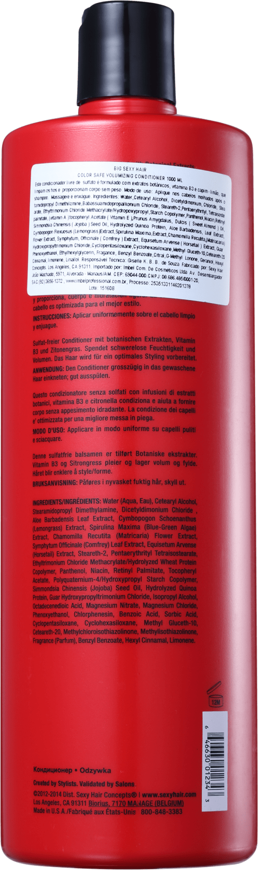 Sexy Hair Big Sulfate-Free Volumizing Conditioner - Condicionador 1000ml