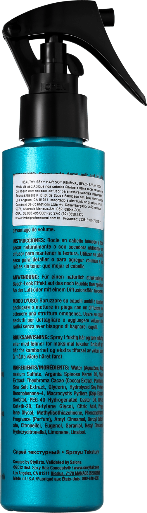 Sexy Hair Healthy Soy Renewal Beach Spray - Spray Texturizador 150ml
