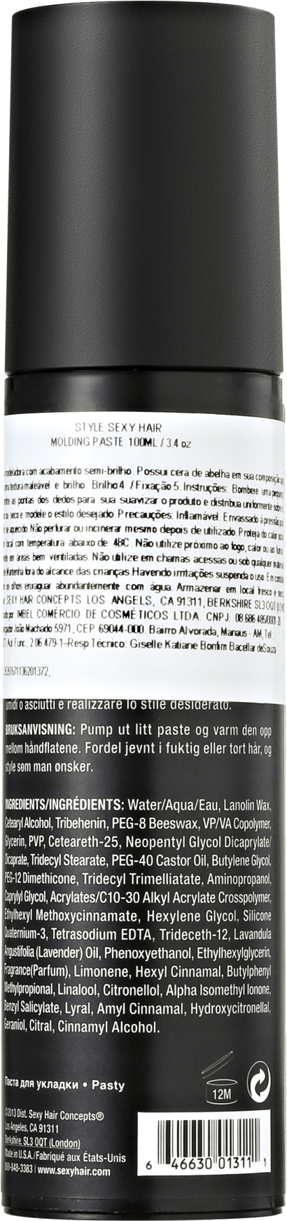 Sexy Hair Style Molding Paste - Pomada em Spray 100ml