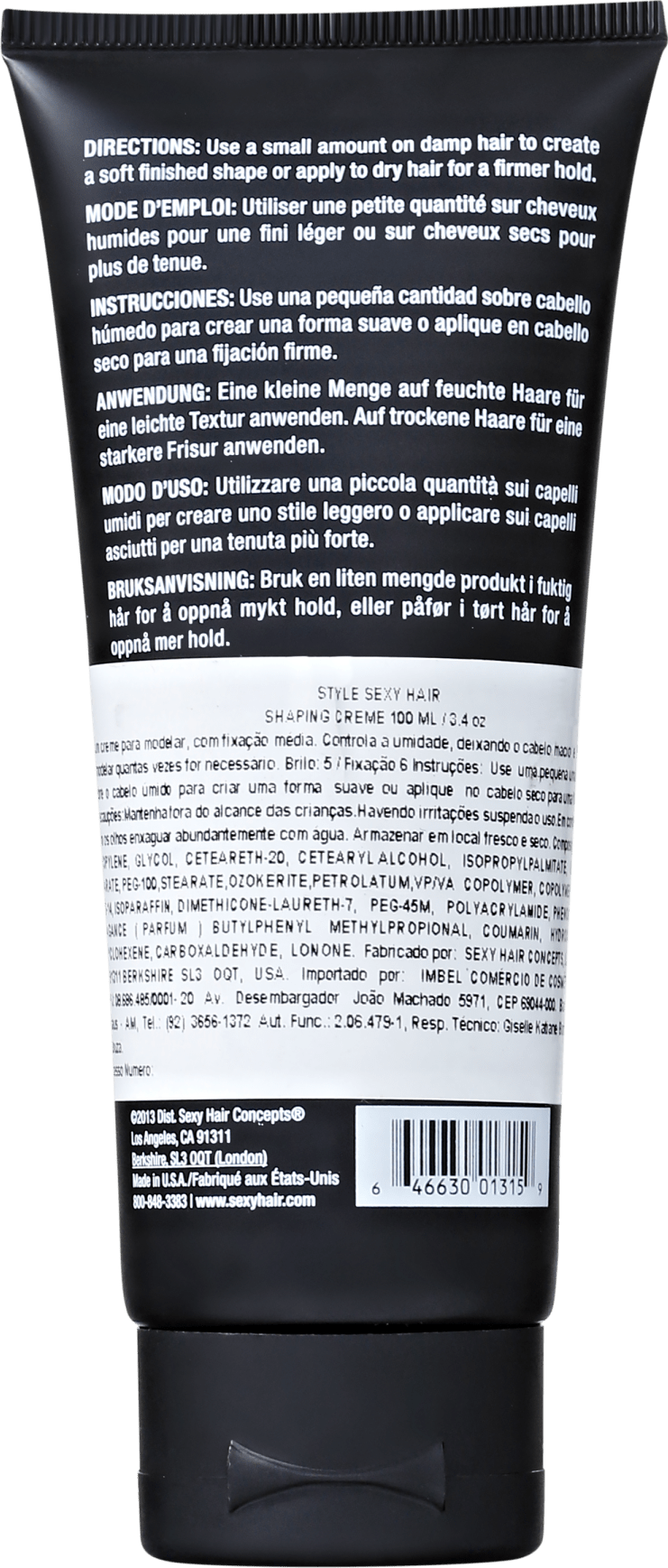 Sexy Hair Style Shaping Crème - Creme Modelador 100ml