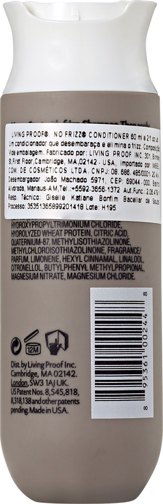Living Proof No Frizz Conditioner - Condicionador 60ml