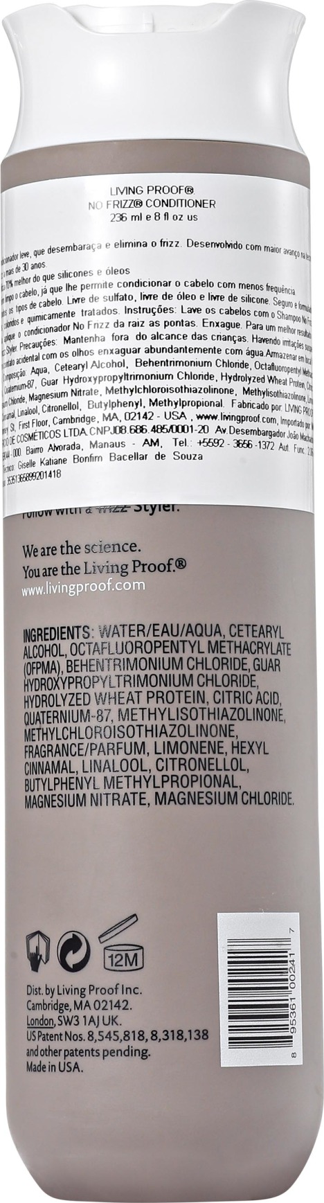 Living Proof Frizz Conditioner - Condicionador 236ml