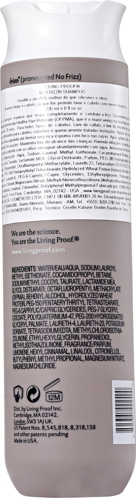 Living Proof No Frizz Shampoo - 236ml