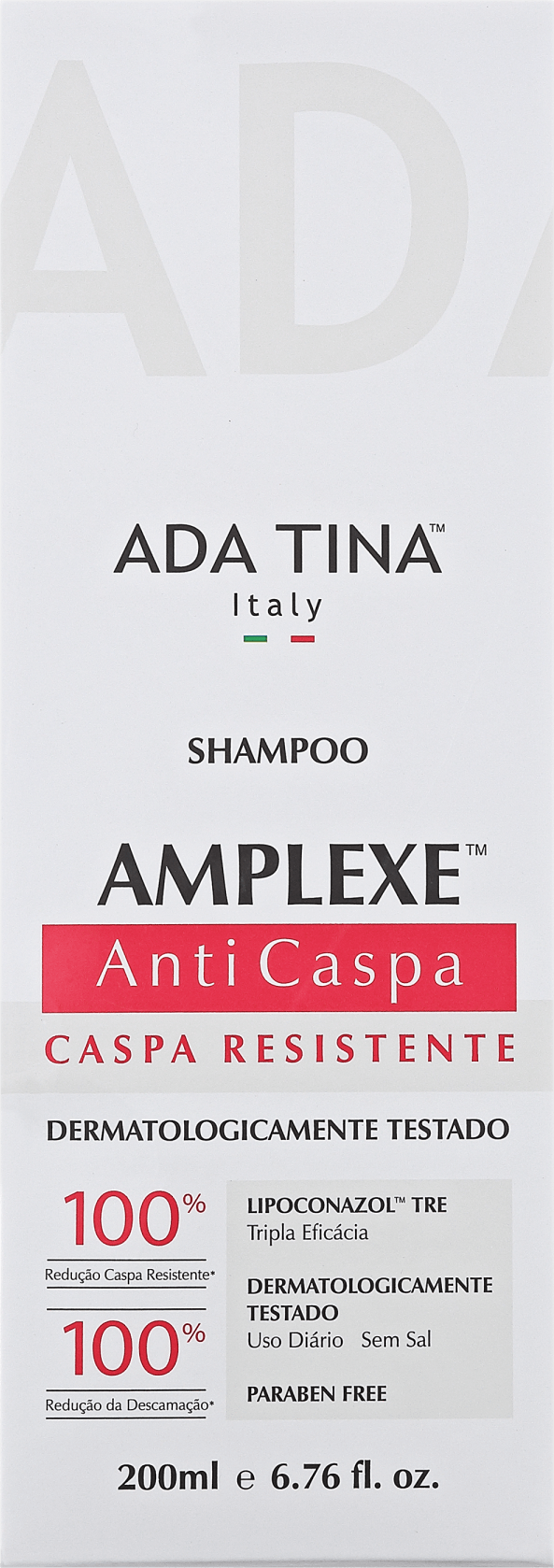 Ada Tina Amplexe Anticaspa Caspa Resistente - Shampoo 200ml