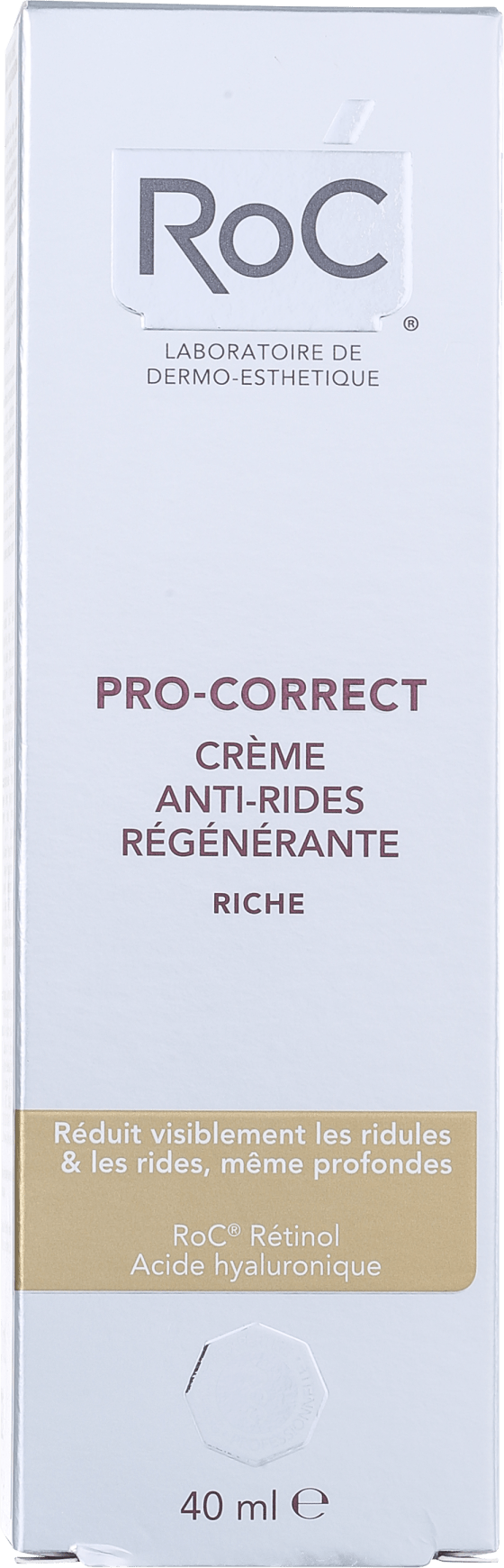 RoC Pro-Correct Rich - Creme para Rugas e Anti-Idade 40ml