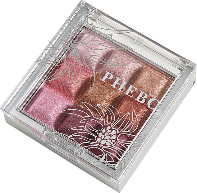 Phebo Cremosas Metálicas Rubelita - Estojo de Sombras 13,5g