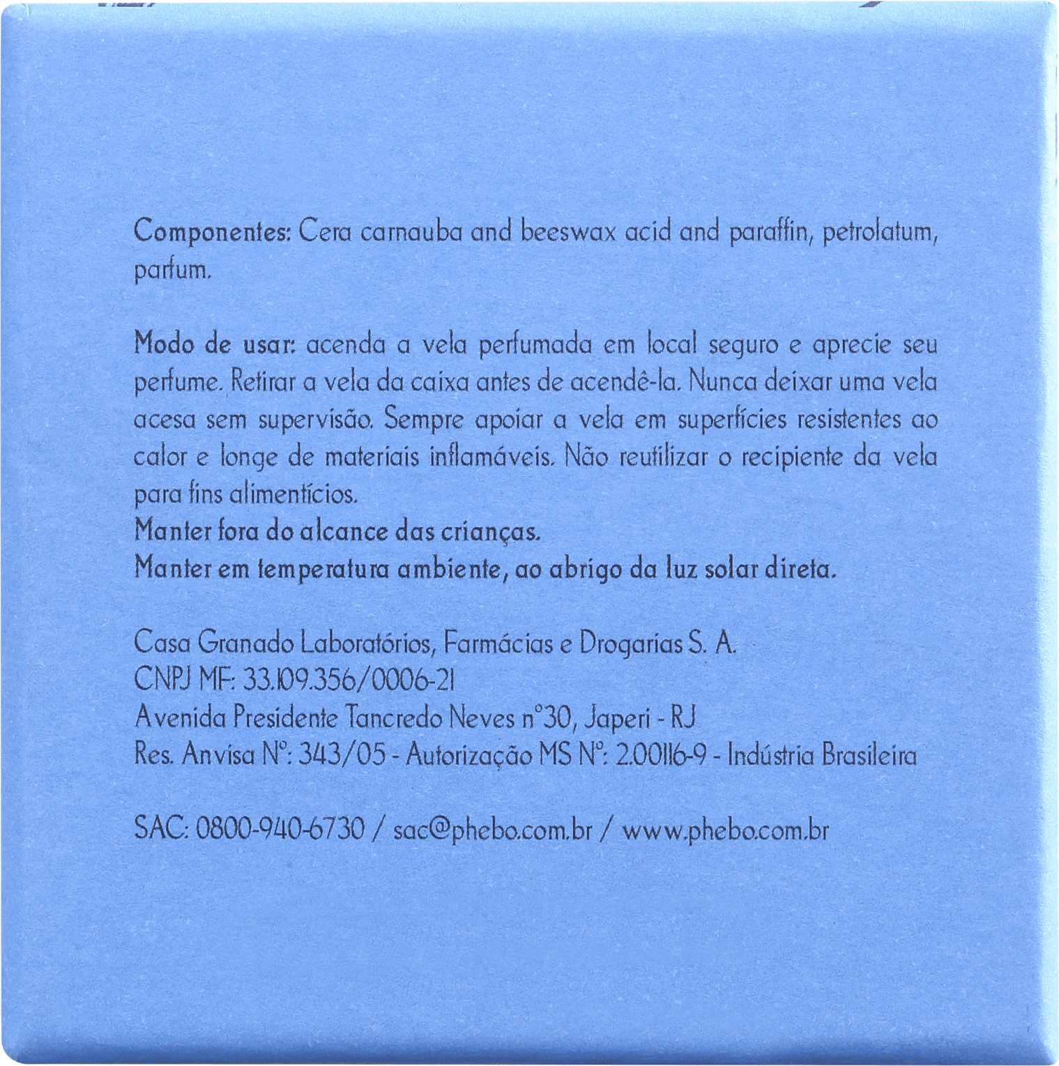 Phebo Vic Meirelles Orquídea e Flor de Lótus - Vela Perfumada 180g