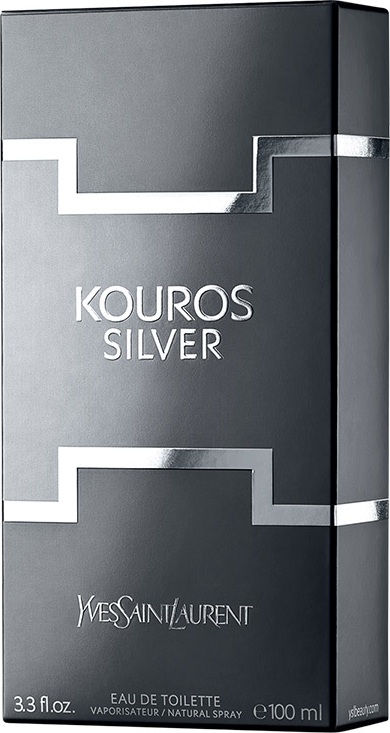 Kouros Silver Yves Saint Laurent Eau de Toilette - Perfume Masculino 100ml