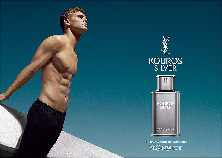 Kouros Silver Yves Saint Laurent Eau de Toilette - Perfume Masculino 100ml
