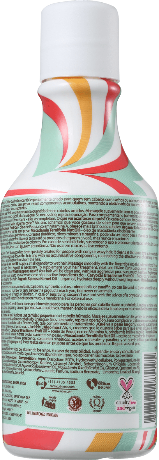 Inoar Divine Curls - Shampoo 250ml
