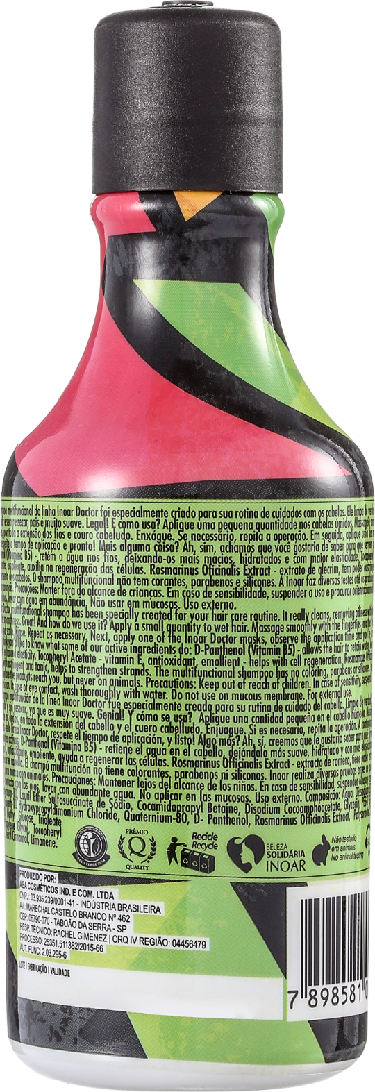 Inoar Doctor Shampoo Multifuncional - Shampoo 250ml