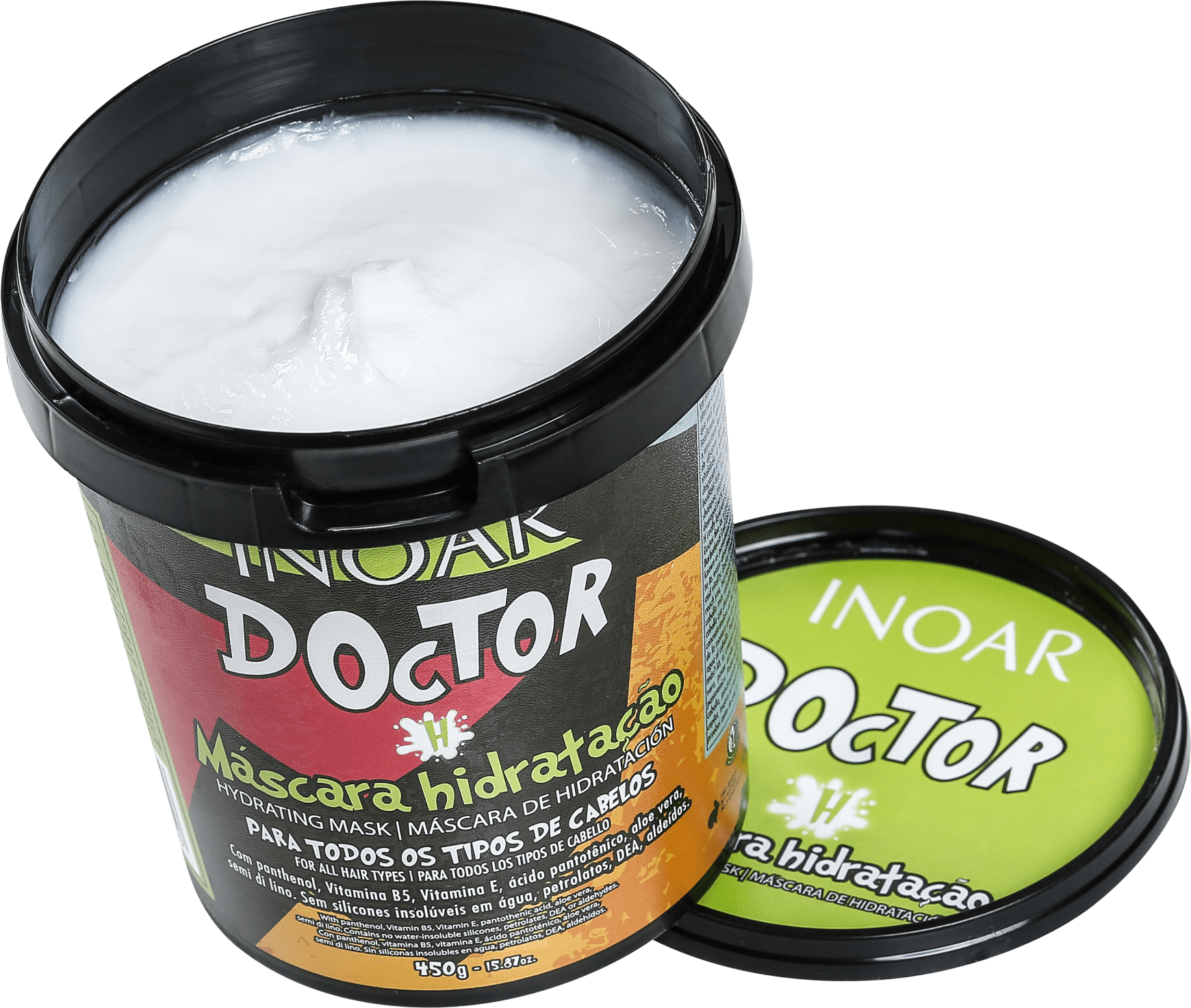 Inoar Doctor Máscara Hidratação - Máscara de Tratamento 450g