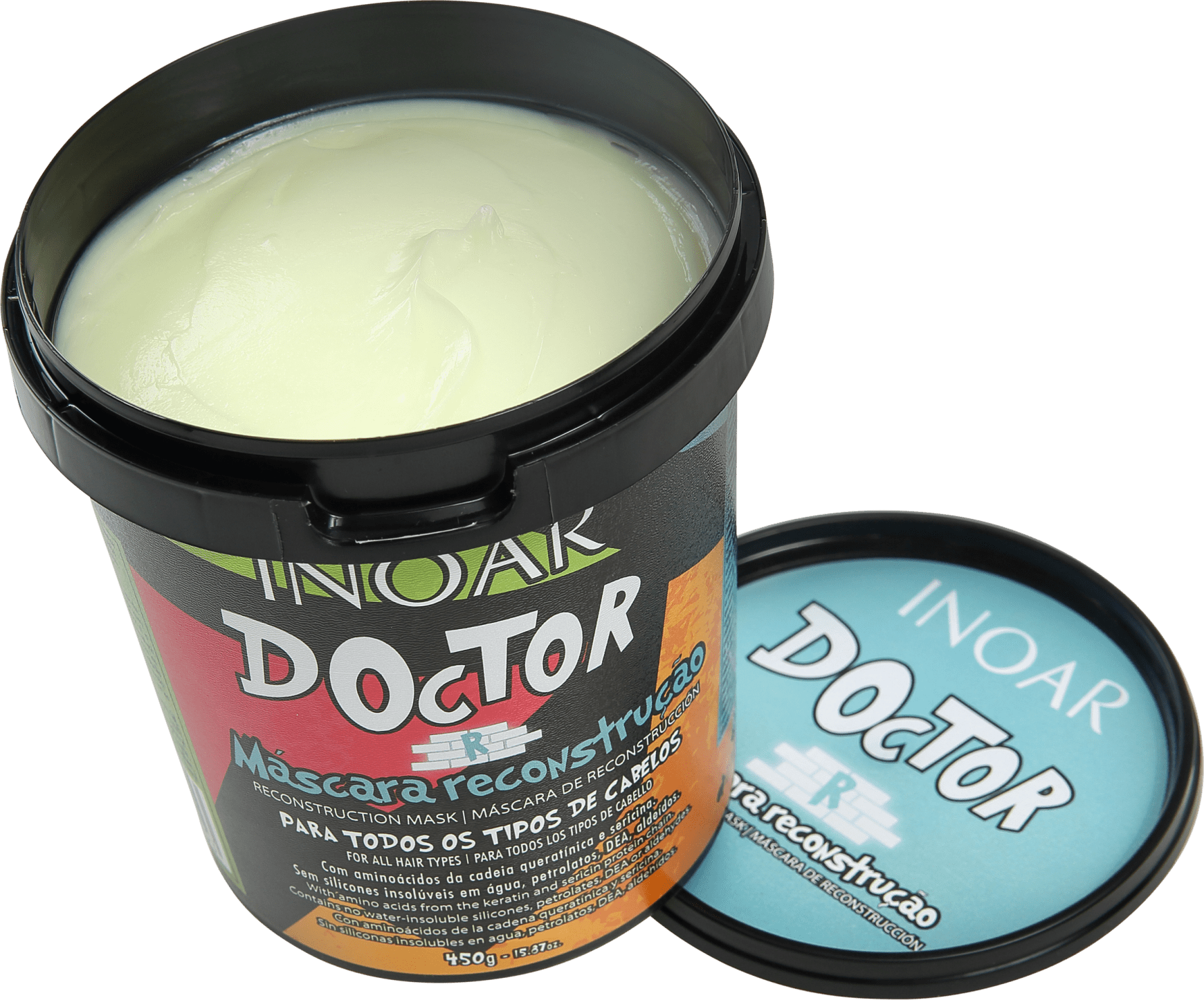Inoar Doctor Máscara Reconstrução - Máscara de Tratamento 450g