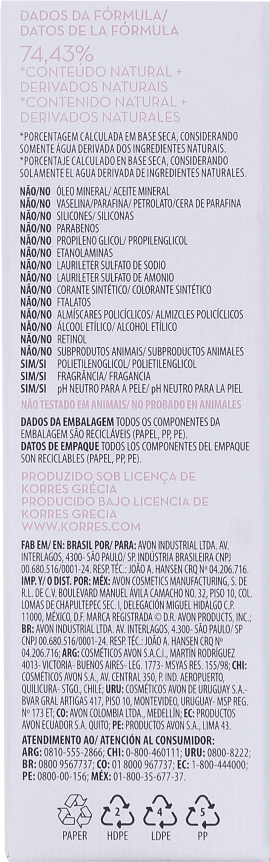 Korres Pomegranate - Máscara de Limpeza Facial 16g