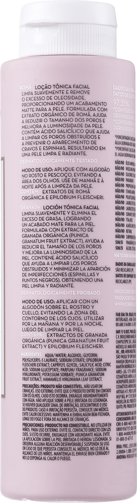Korres Pomegranate - Tônico Facial 150g