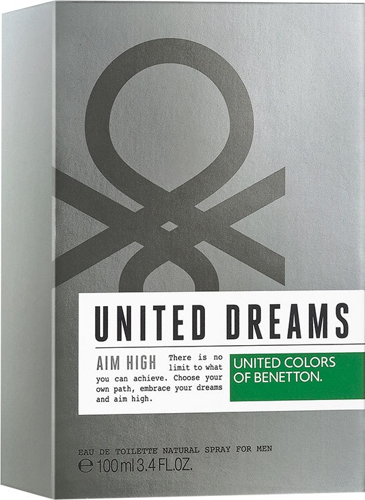 United Dreams Aim High Benetton Eau de Toilette - Perfume Masculino 100ml