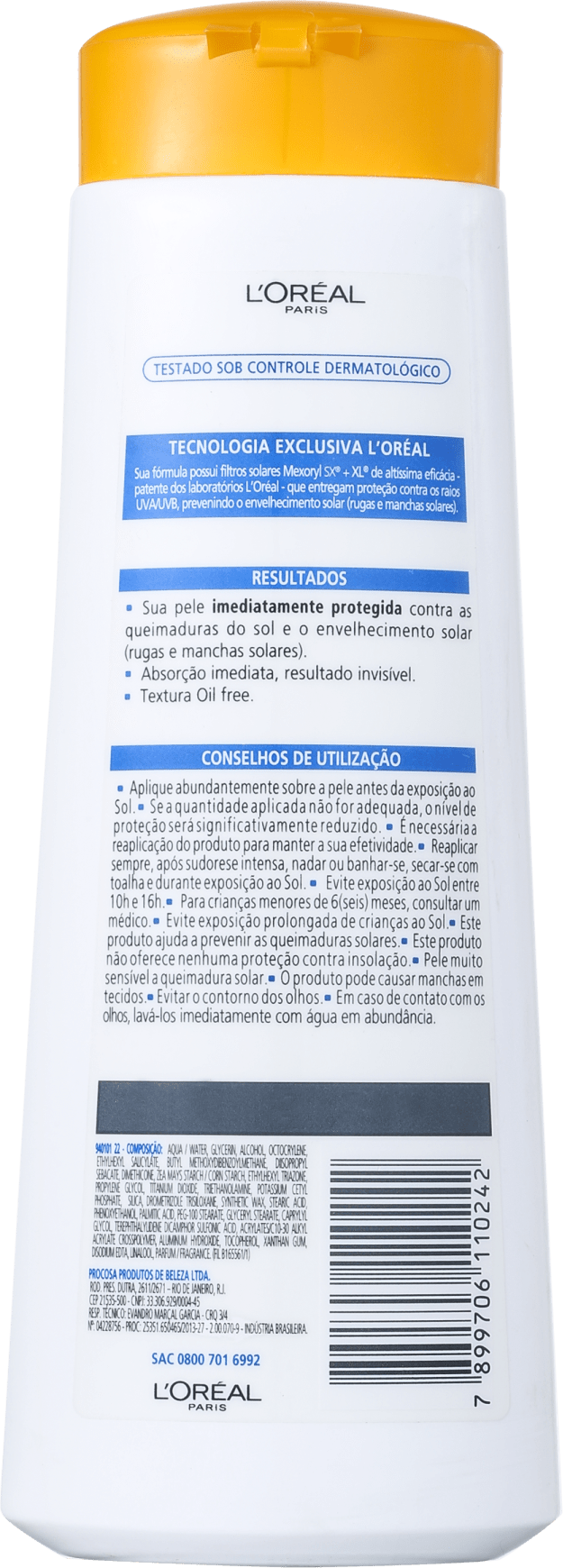 L´Oréal Paris Solar Expertise Invisilight FPS 50 - Protetor Solar 200ml
