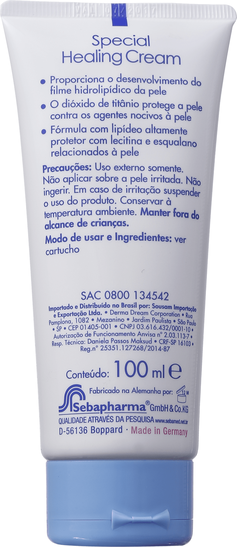 Sebamed Baby Special Healing Cream - Creme para Assaduras 100ml