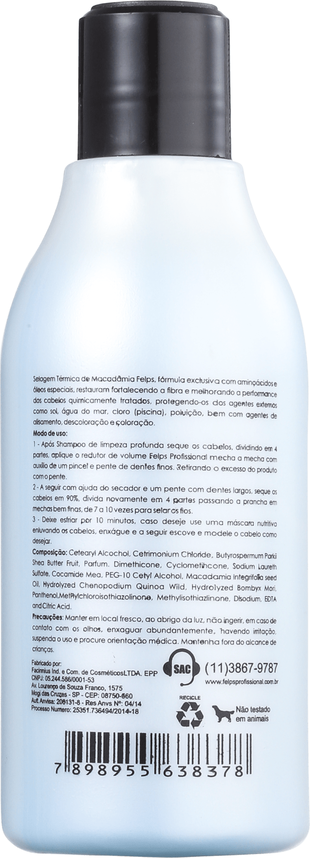 Felps Profissional Macadamia - Selagem Térmica 300ml