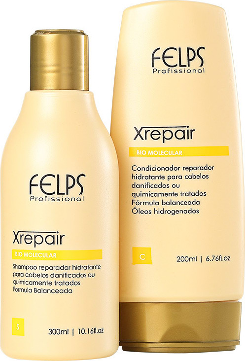 Felps Profissional Xrepair Bio Molecular Duo Kit (2 Produtos)