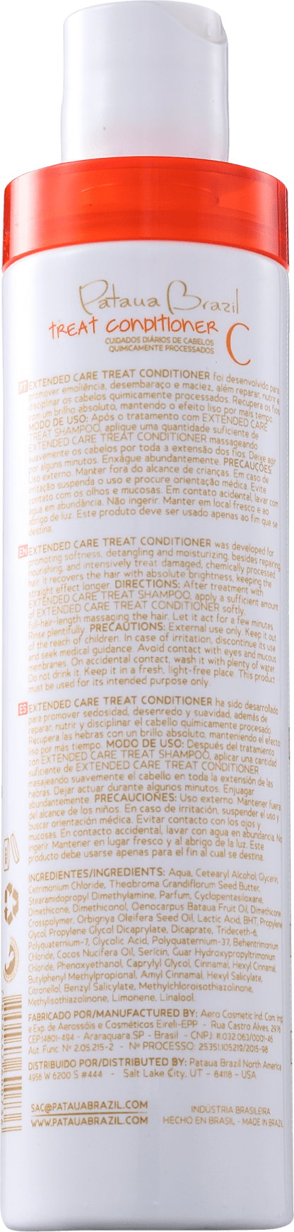 Pataua Brazil Extended Care Treat Conditioner - Condicionador 250ml