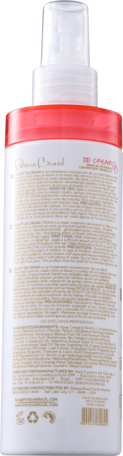Pataua Brazil Sculpt DD Cream - Creme Multifuncional 200ml