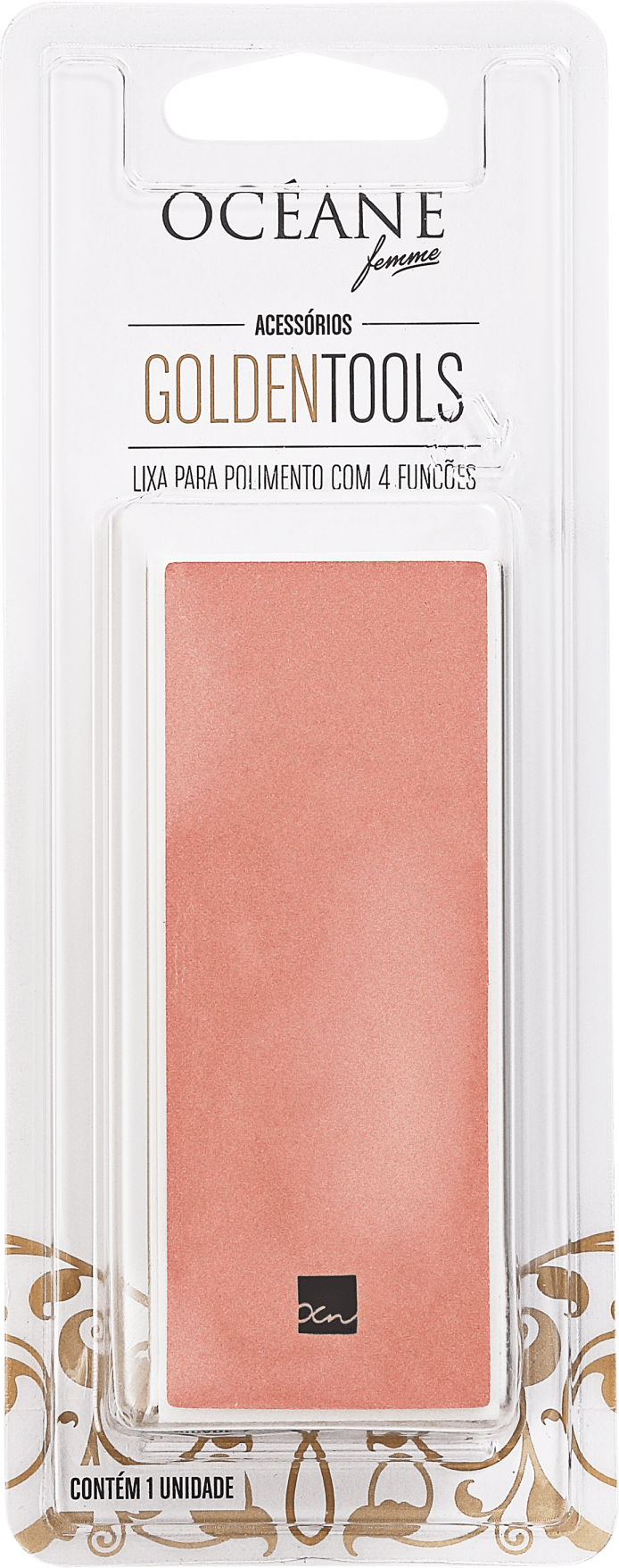 Océane Femme Golden Tools para Polimento 4 Funções - Lixa de Unha