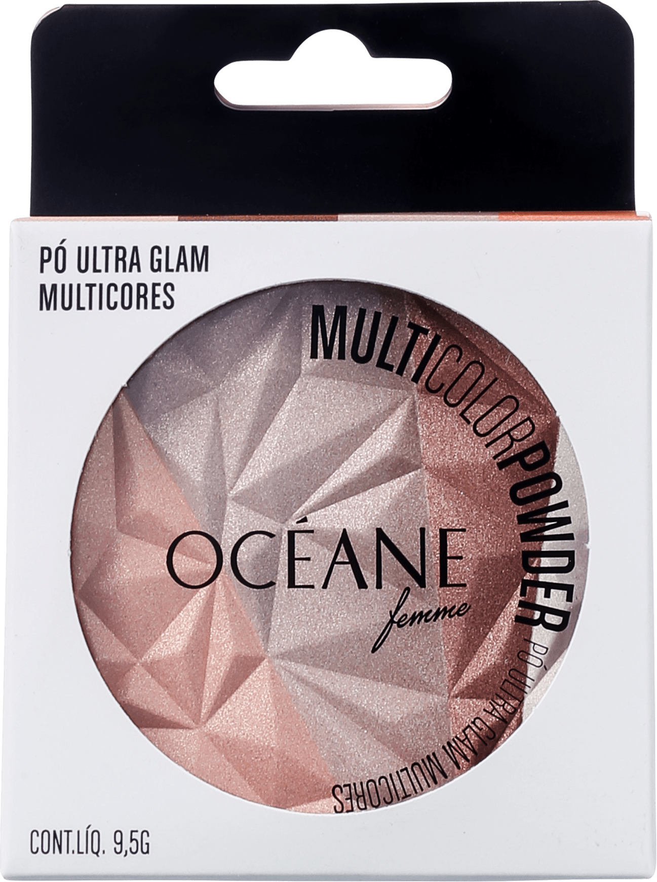 Océane Femme Multicolor Powder Ultra Glam - Pó 3 em 1 9,5g