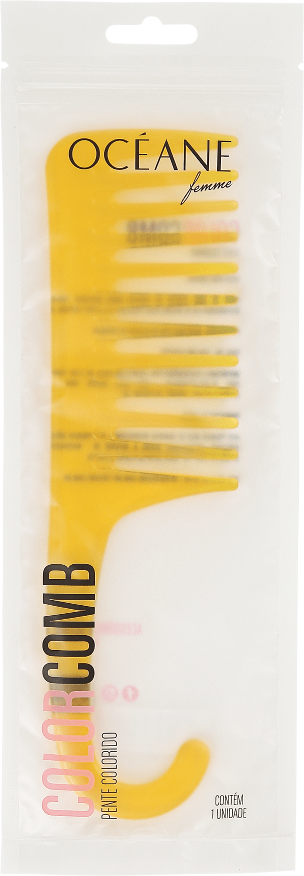 Océane Femme Color Comb Mook Amarelo - Pente