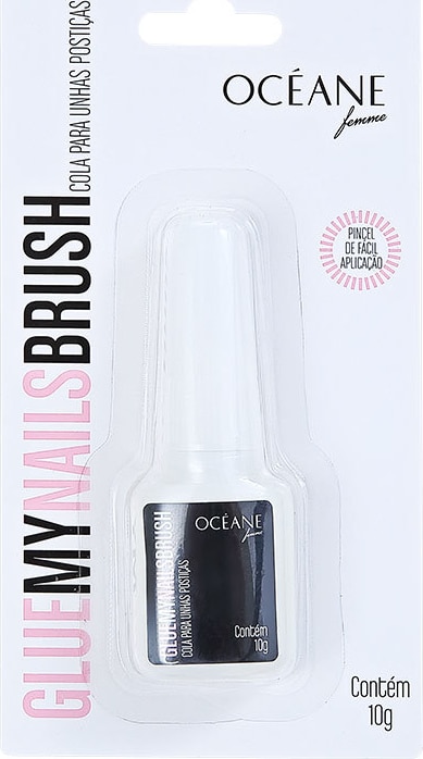 Océane Femme Glue My Nails Brush - Cola para Unhas Postiças 10g