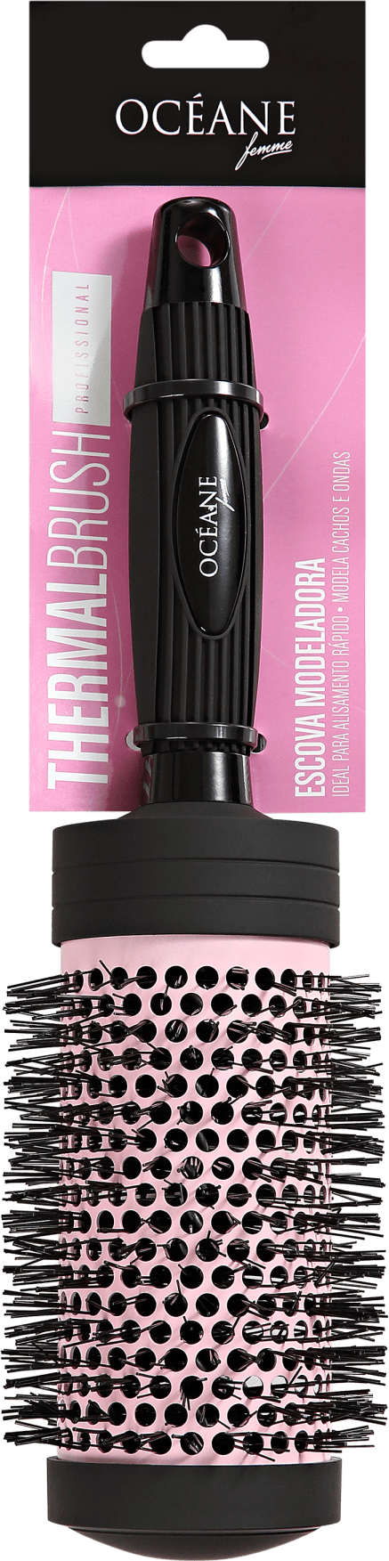 Océane Femme Thermal Brush 53 Rosa - Escova Térmica Modeladora