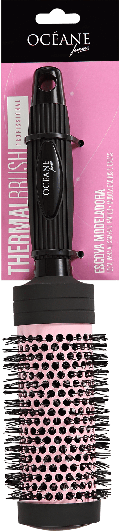 Océane Femme Thermal Brush 43 Rosa - Escova Térmica Modeladora